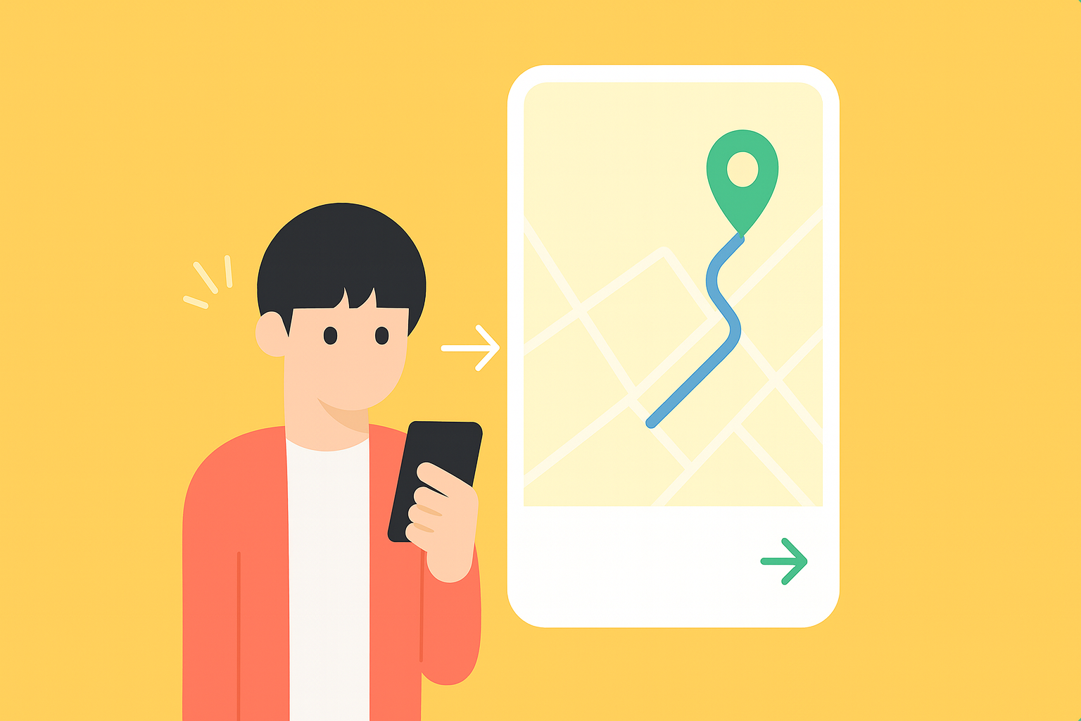 地図アプリとスマート連携